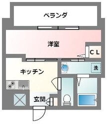 壺川駅 徒歩9分 6階の物件間取画像